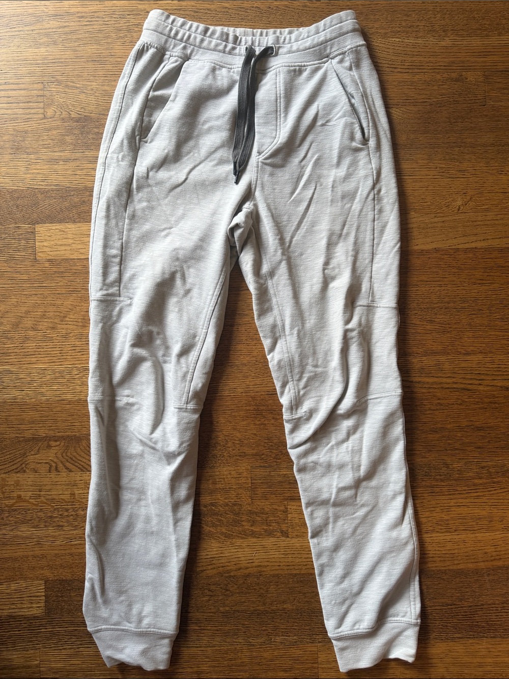 Lululemon Gray Jogger Pants - Comfortable Drawstring Sweatpants